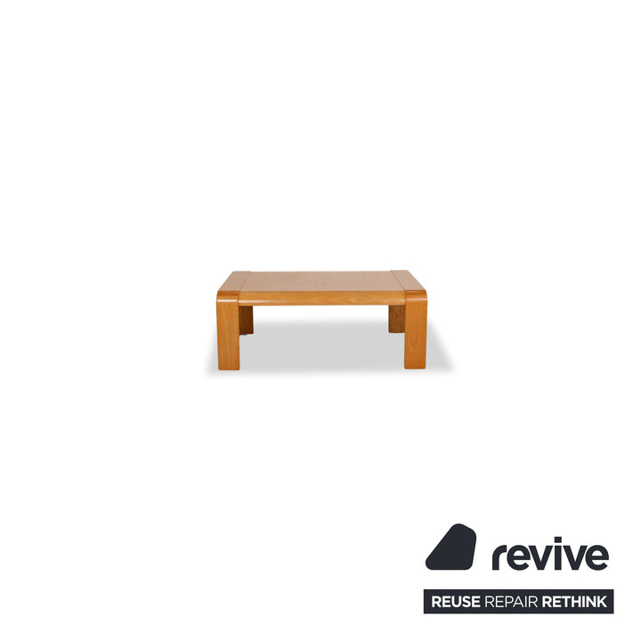 Echantillon table basse en bois ring marron