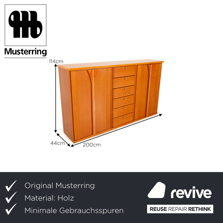 Musterring Holz Sideboard Braun Vintage