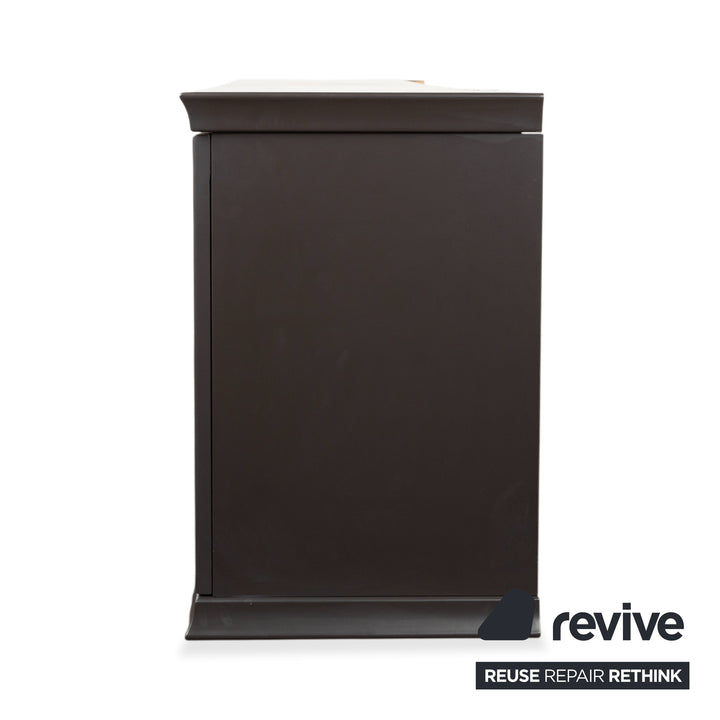Musterring Holz Sideboard Schwarz Anthrazit