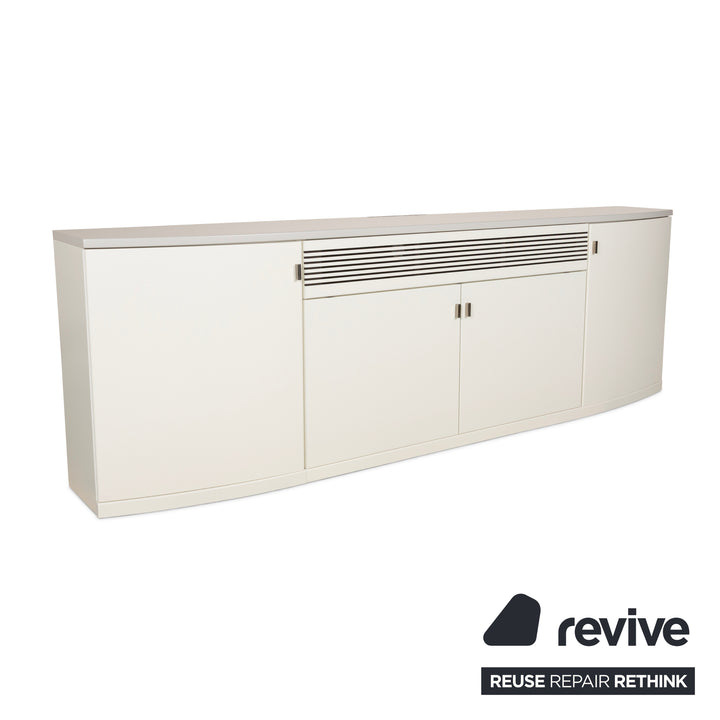 Musterring Kira Wooden Sideboard White Grey