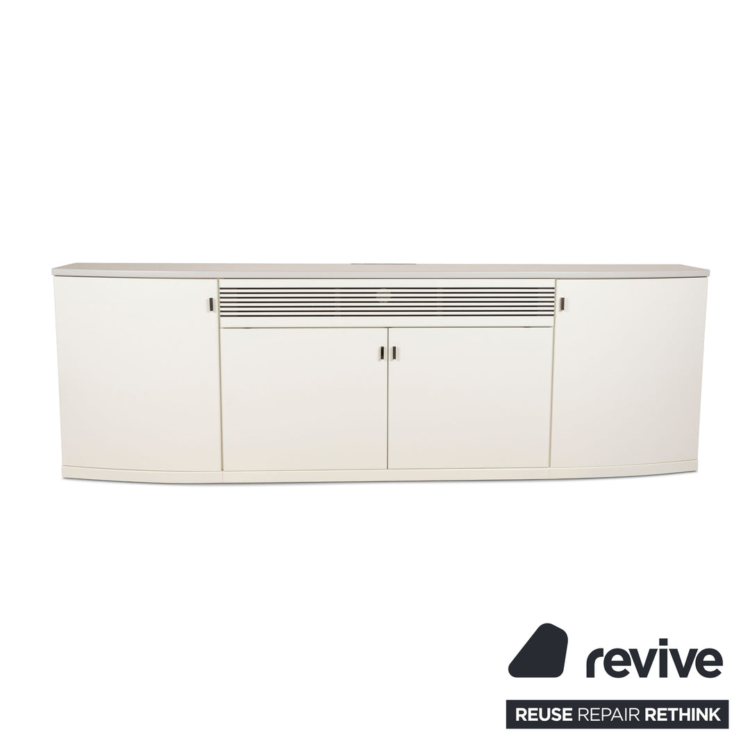 Musterring Kira Wooden Sideboard White Grey