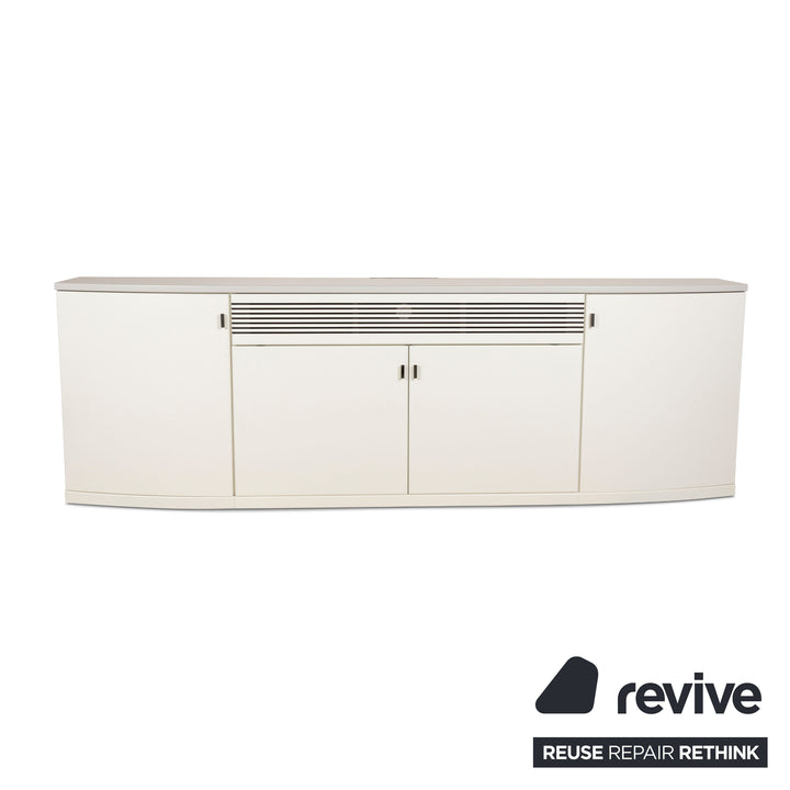 Musterring Kira Wooden Sideboard White Grey