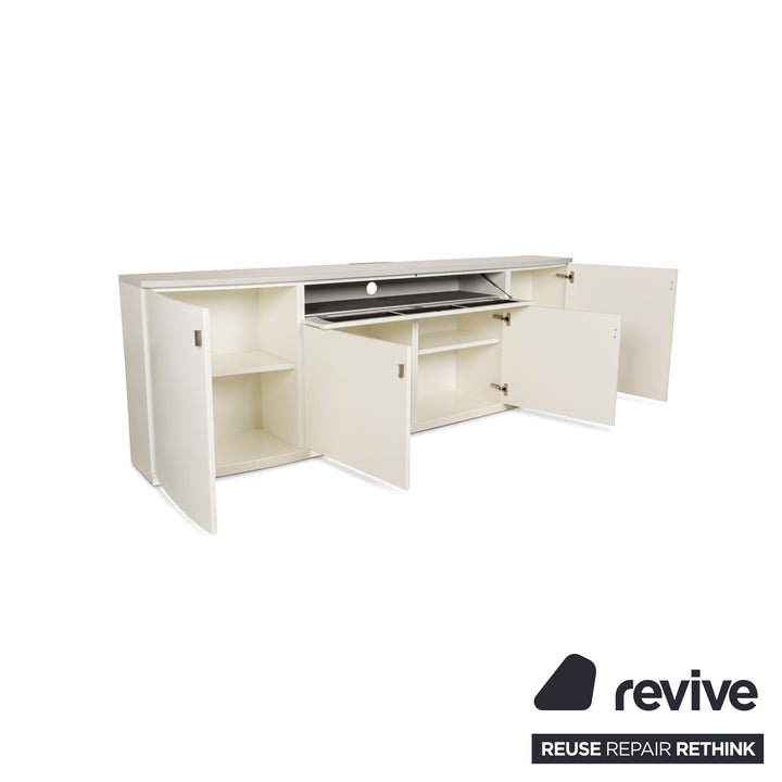Musterring Kira Wooden Sideboard White Grey