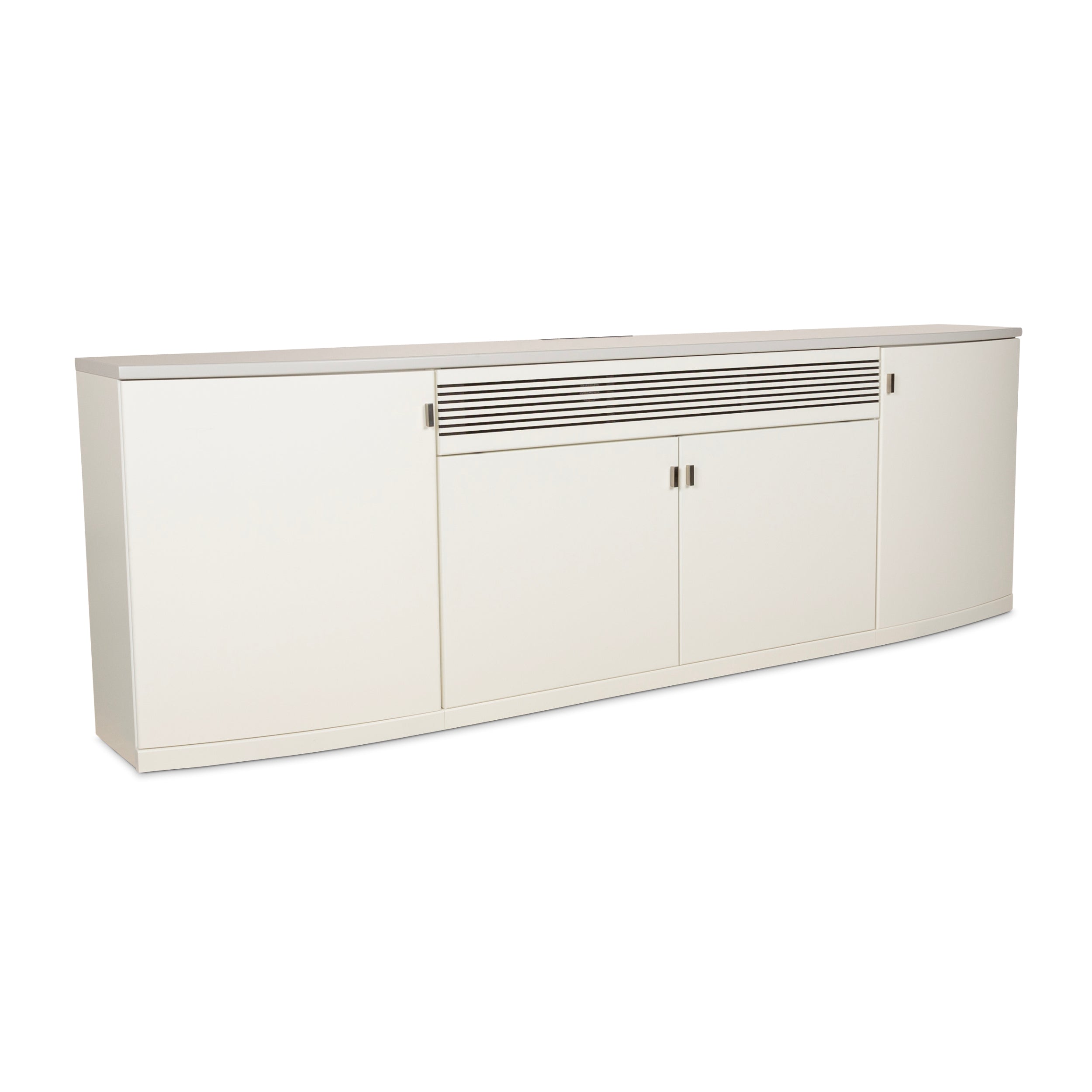 Musterring Kira Holz Sideboard Weiß Grau