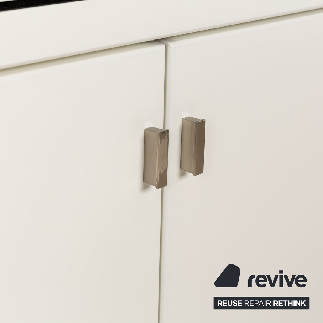 Musterring Kira Wooden Sideboard White Grey