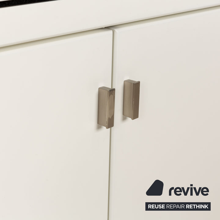 Musterring Kira Wooden Sideboard White Grey