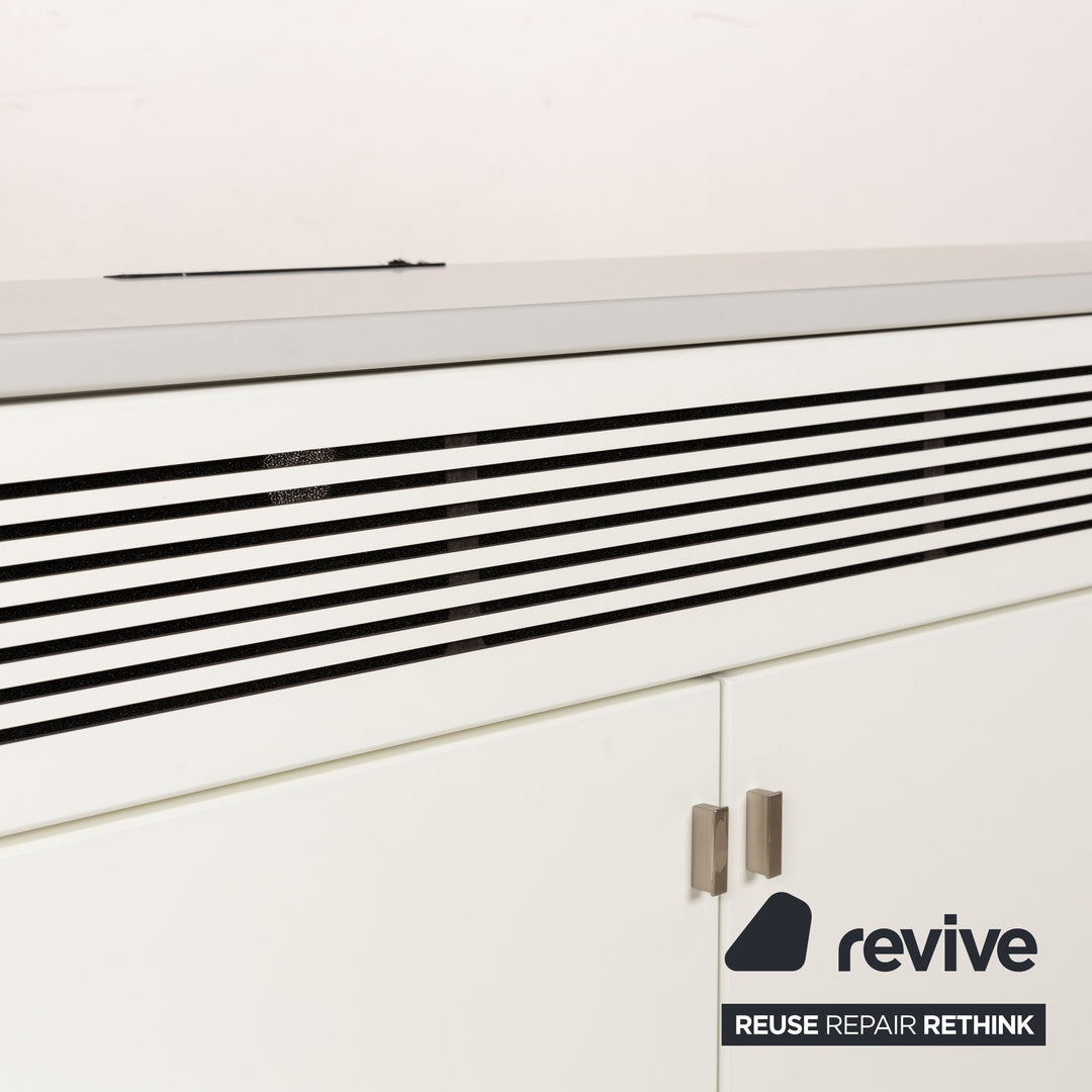 Musterring Kira Wooden Sideboard White Grey