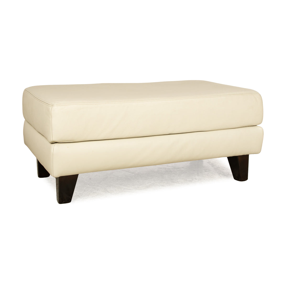 Musterring Leather Stool Cream