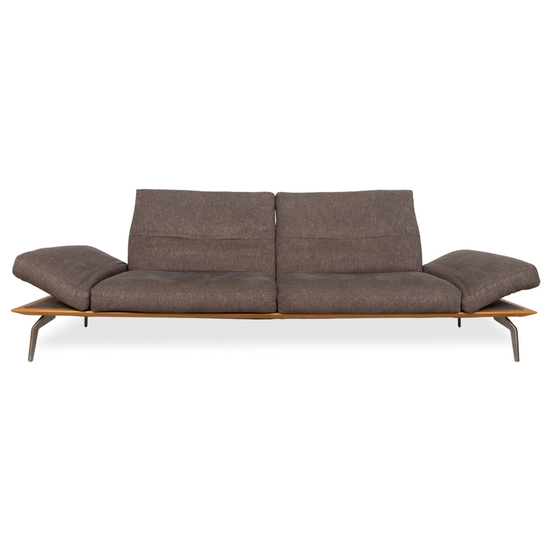 Musterring MR 495 Stoff Dreisitzer Grau Taupe Braun manuelle Funktion