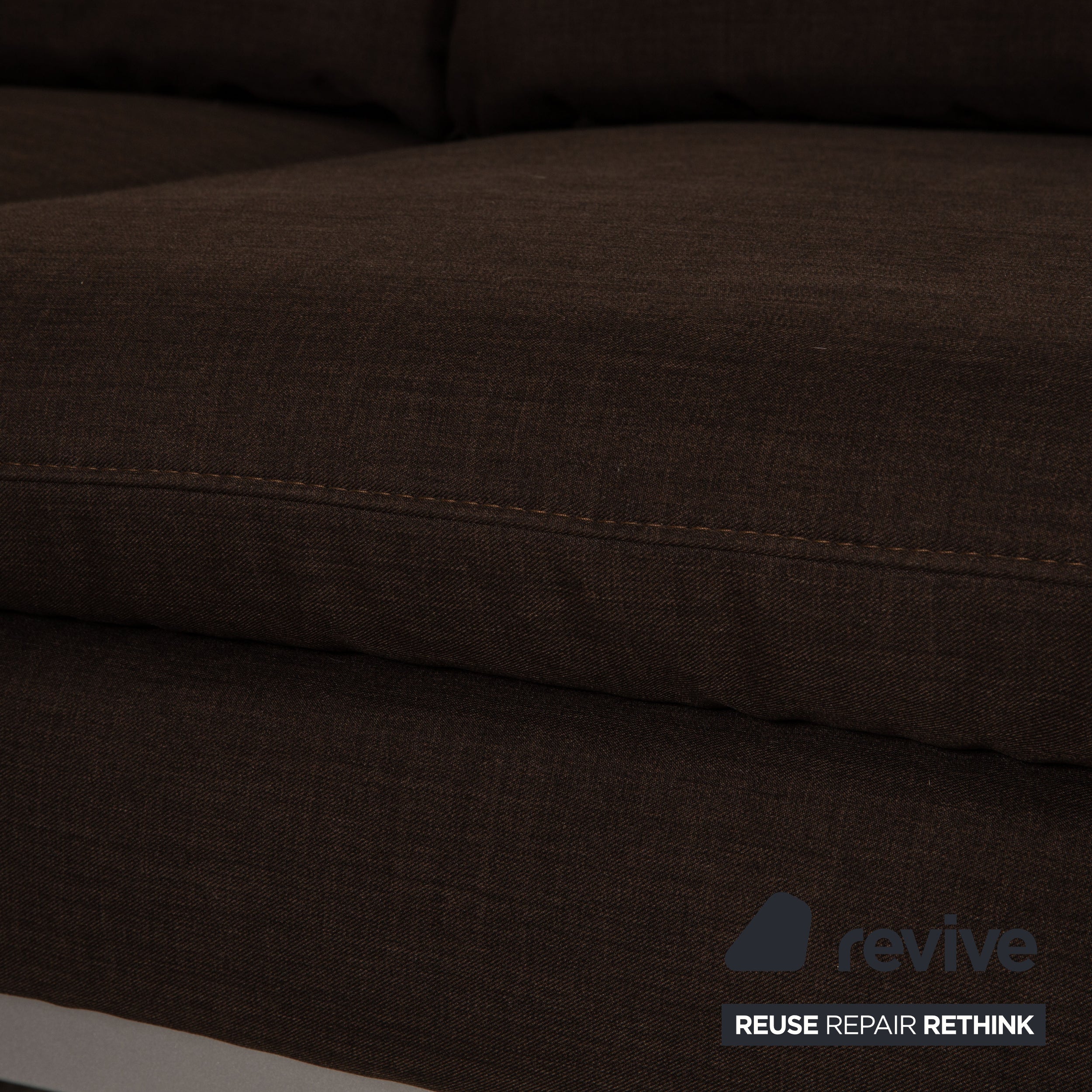 Musterring MR 675 Stoff Ecksofa Grau Sofa Couch Funktion