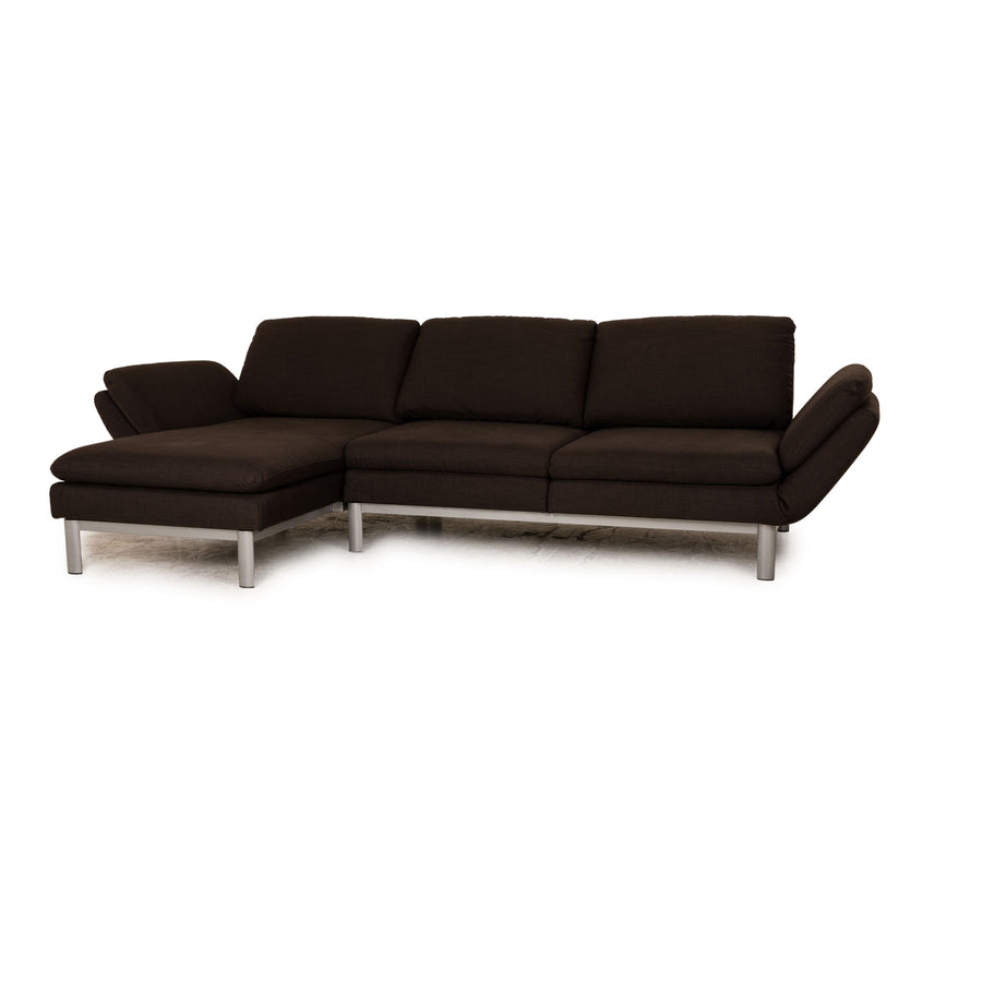 Sample ring MR 675 fabric corner sofa gray sofa couch function