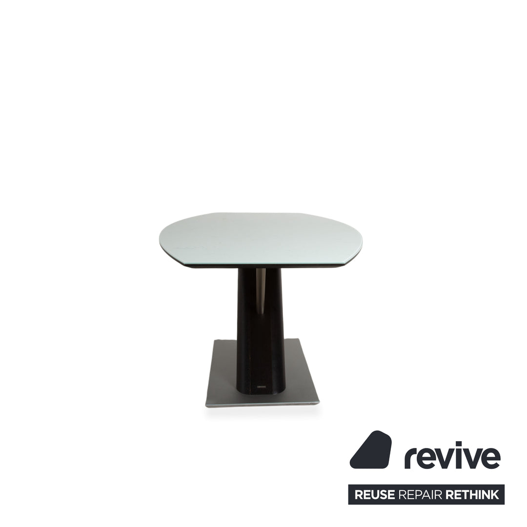 Musterring Rosario wooden dining table, white, dining room