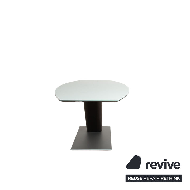 Musterring Rosario wooden dining table, white, dining room