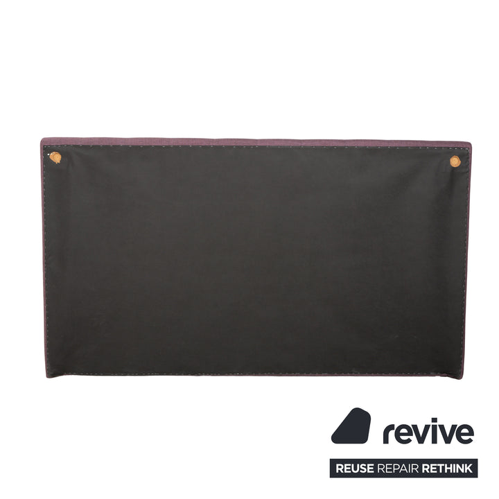 Musterring Stoff Bett Boxspringbett Lila Rosé elektrische Funktion