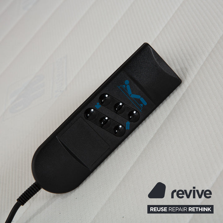 Lit en tissu, sommier à ressorts, tabouret, rose violette, fonction électrique