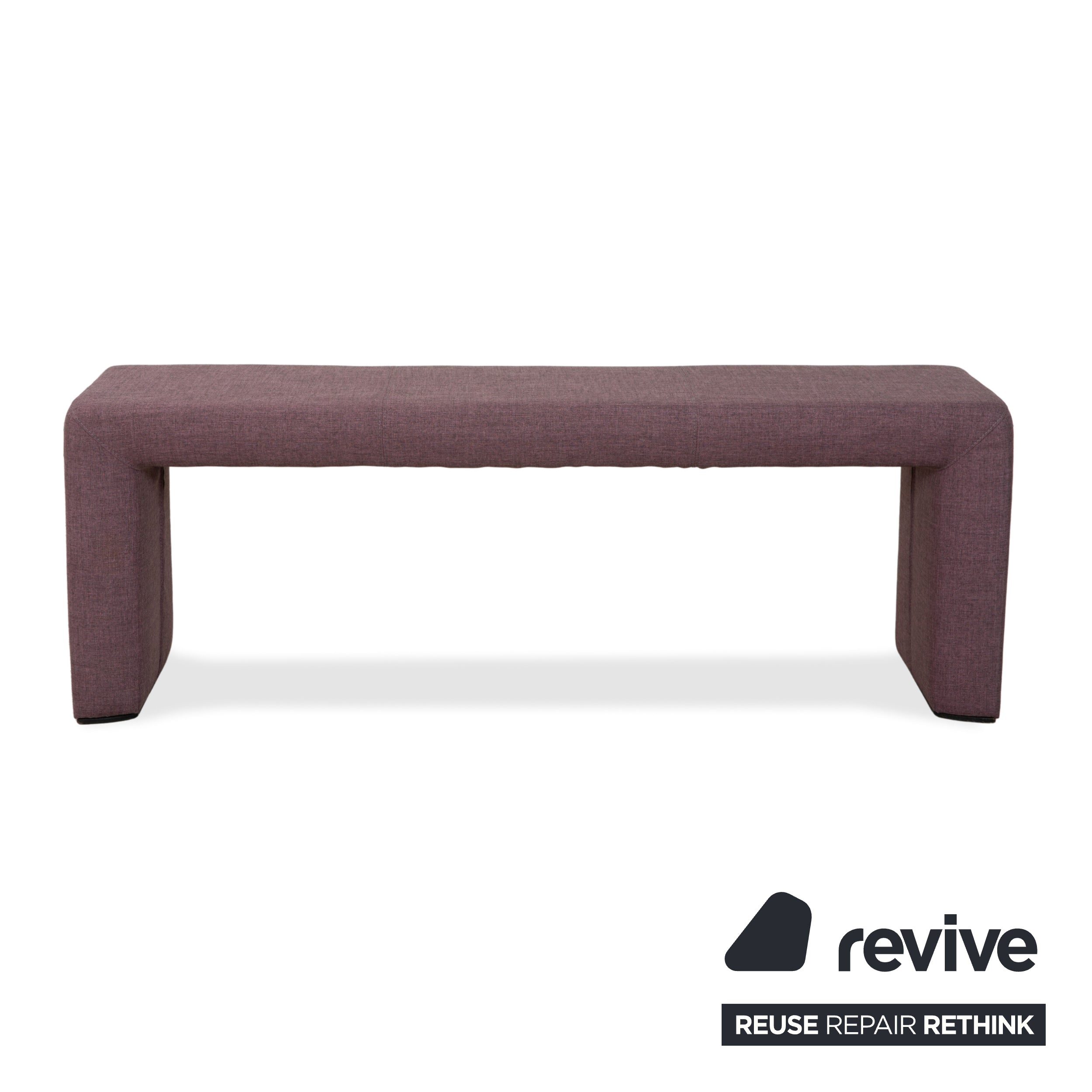 Musterring fabric bed, box spring bed, stool, purple rose, electric function
