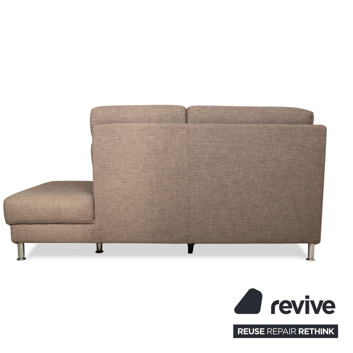 Musterring Stoff Ecksofa Braun Grau Braun Sofa Couch