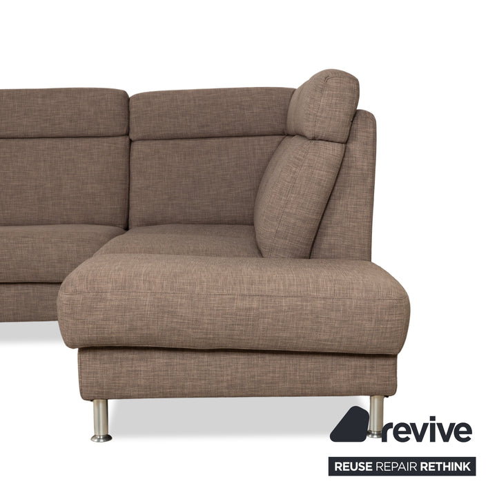 Musterring Stoff Ecksofa Braun Grau Braun Sofa Couch