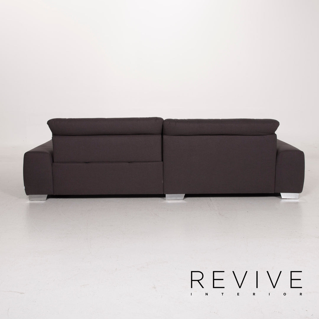 Musterring Stoff Sofa Anthrazit Ecksofa #15124