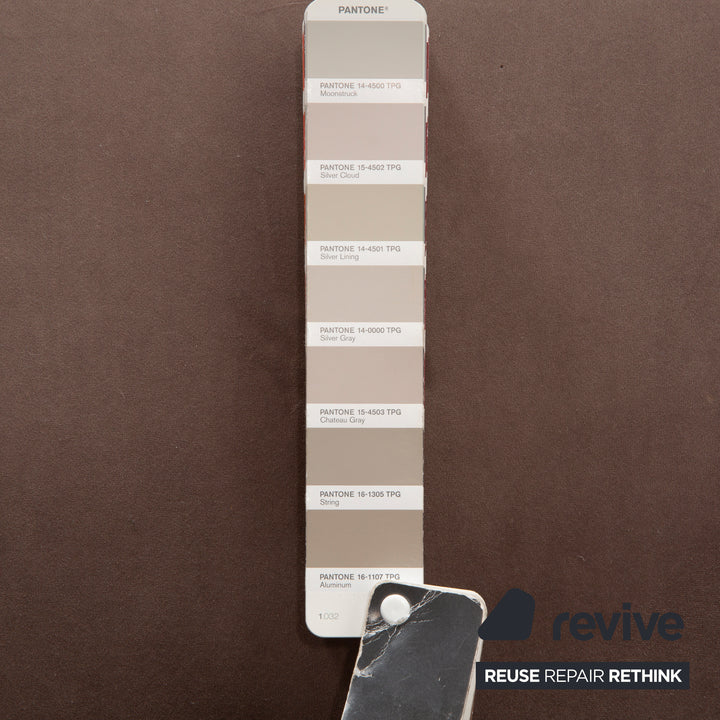 Natuzzi Audacia stoffen bank bruin tweezitsbank