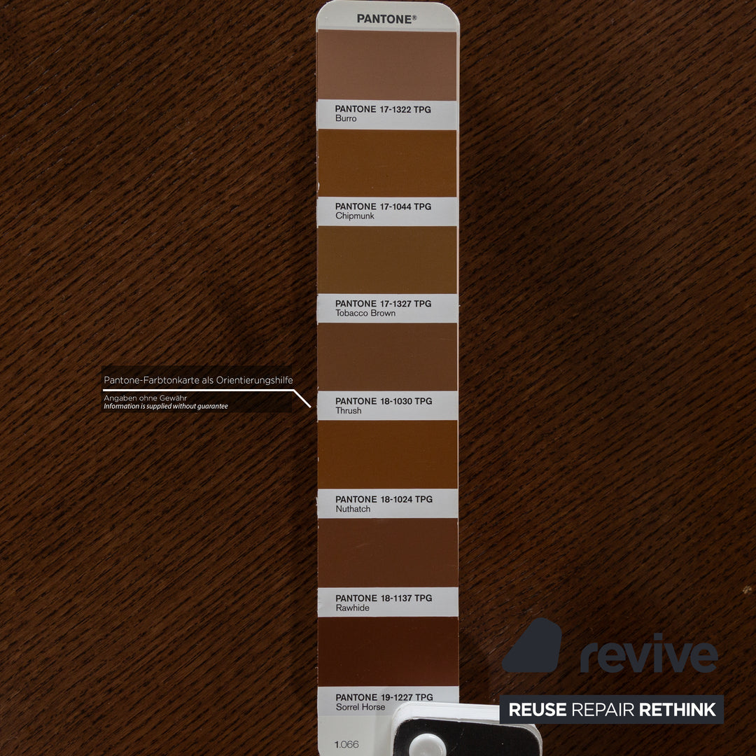 Natuzzi Wooden Dining Table Brown 180 x 105 x 75 cm