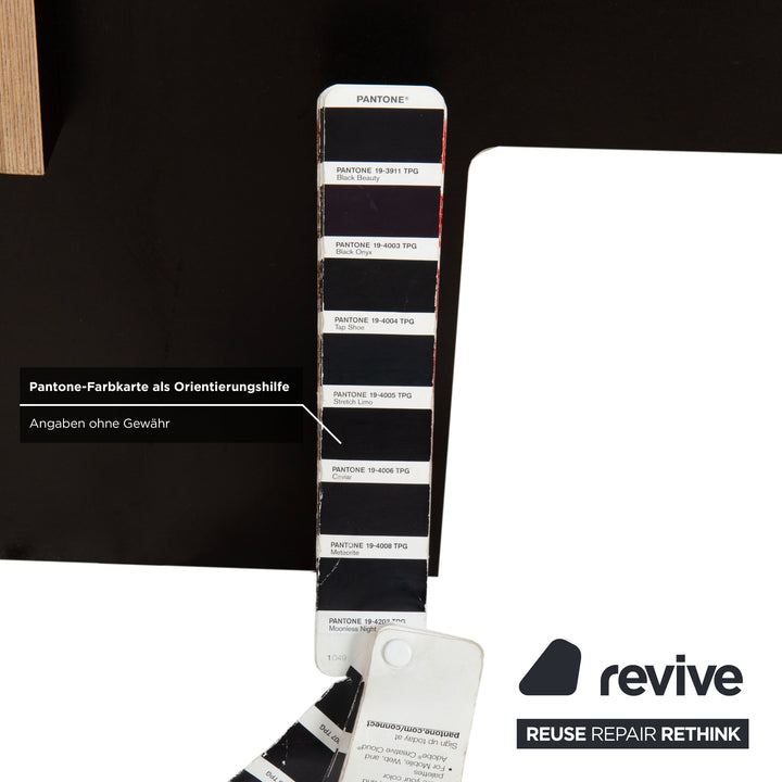 Nils Holger Moormann Siebenschläfer Holz Bett Schwarz