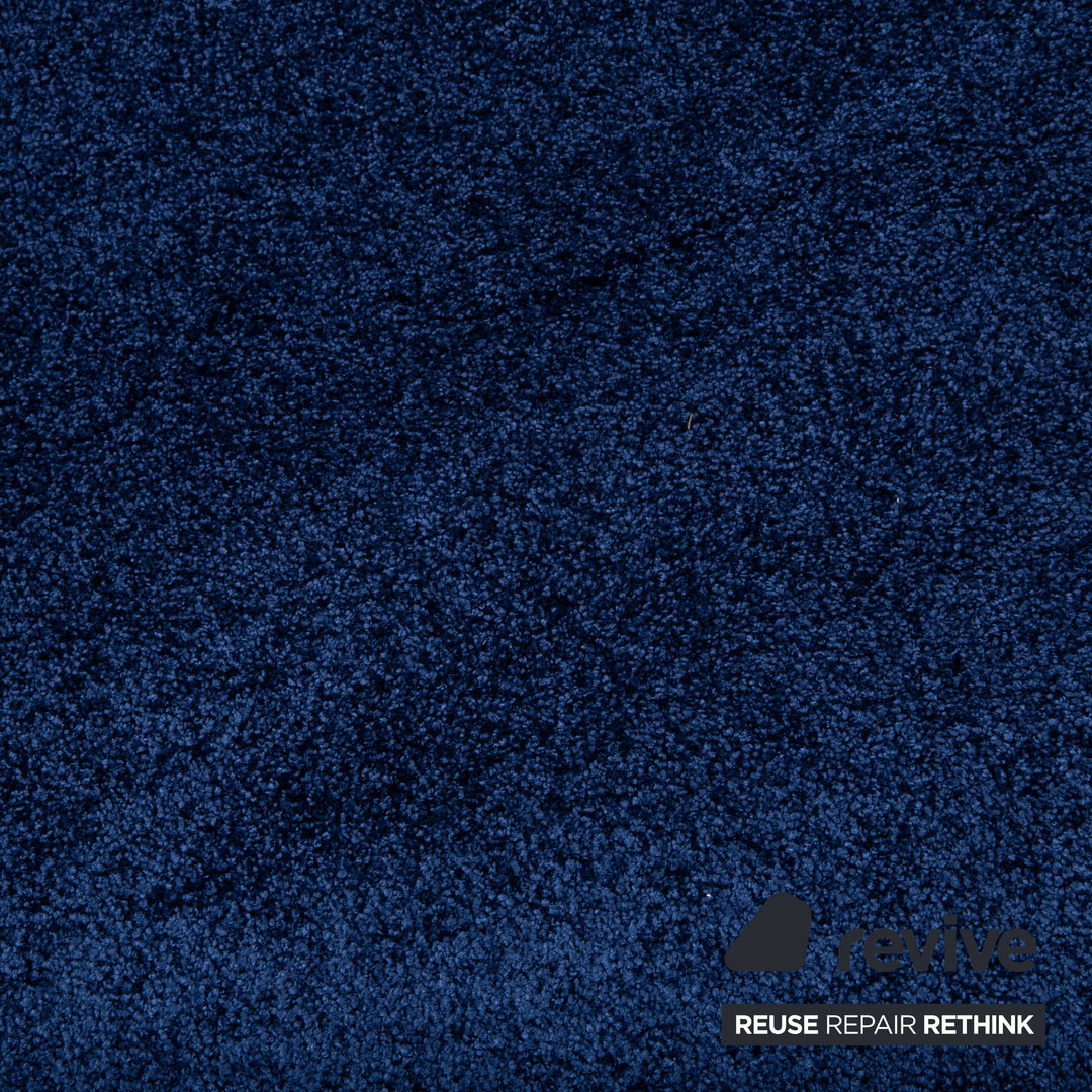 Object Carpet Smoozy Stoff Teppich Blau Deep Blue 270 cm