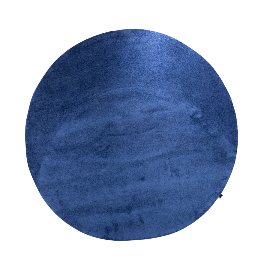 Object Carpet Smoozy Stoff Teppich Blau Deep Blue 270 cm