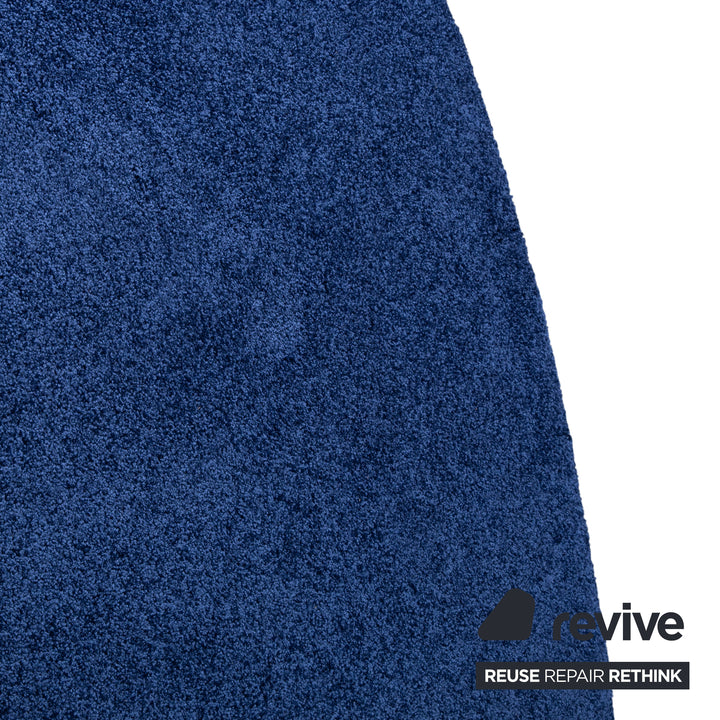 Object Carpet Smoozy Stoff Teppich Blau Deep Blue 270 cm