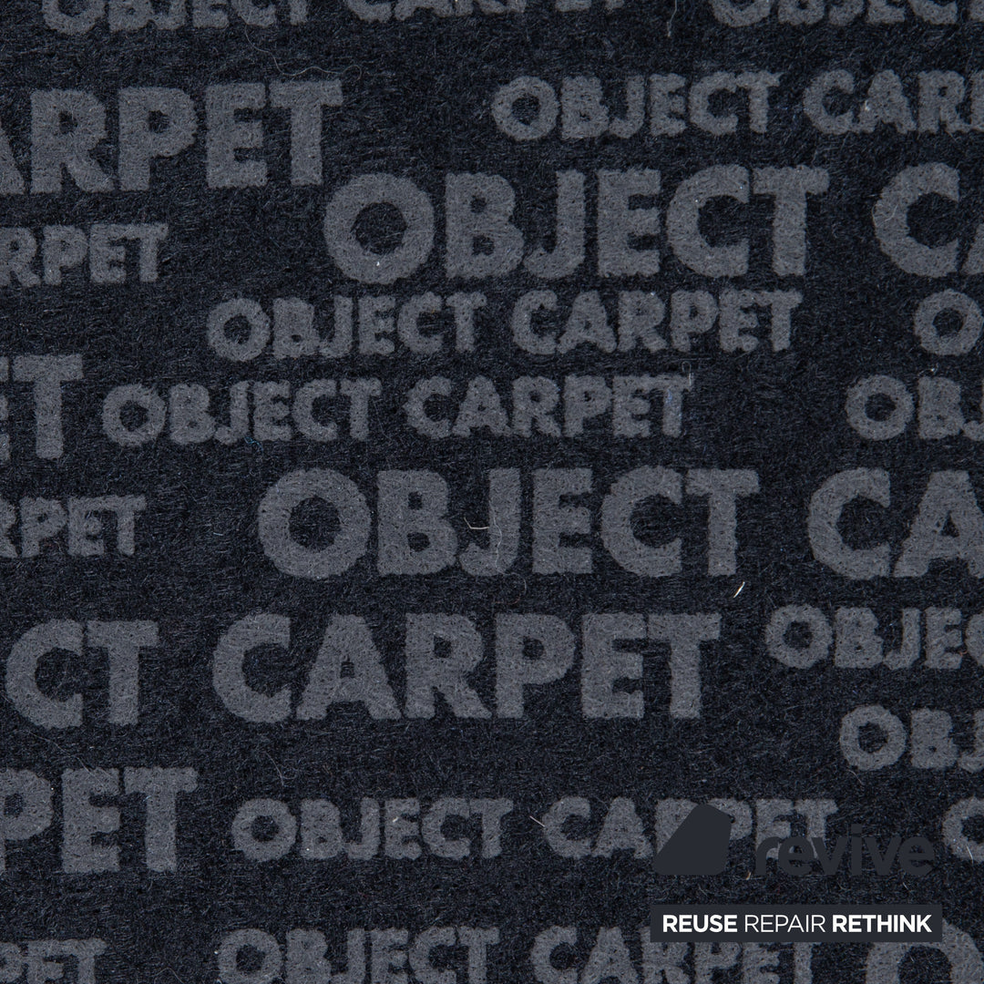 Object Carpet Smoozy Stoff Teppich Blau Deep Blue 270 cm