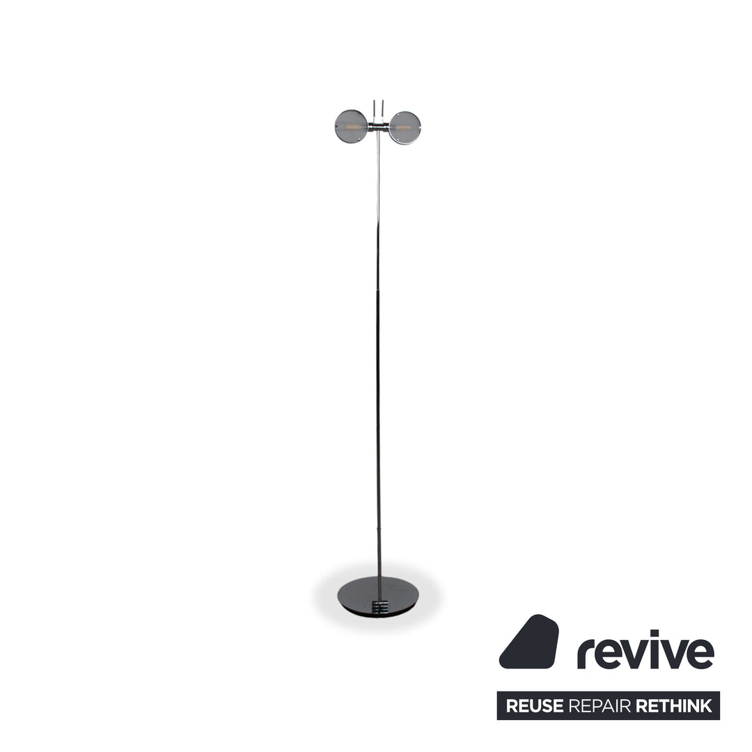 Occhio Sento Terra Stehlampe Chrom Glanz Neigbar