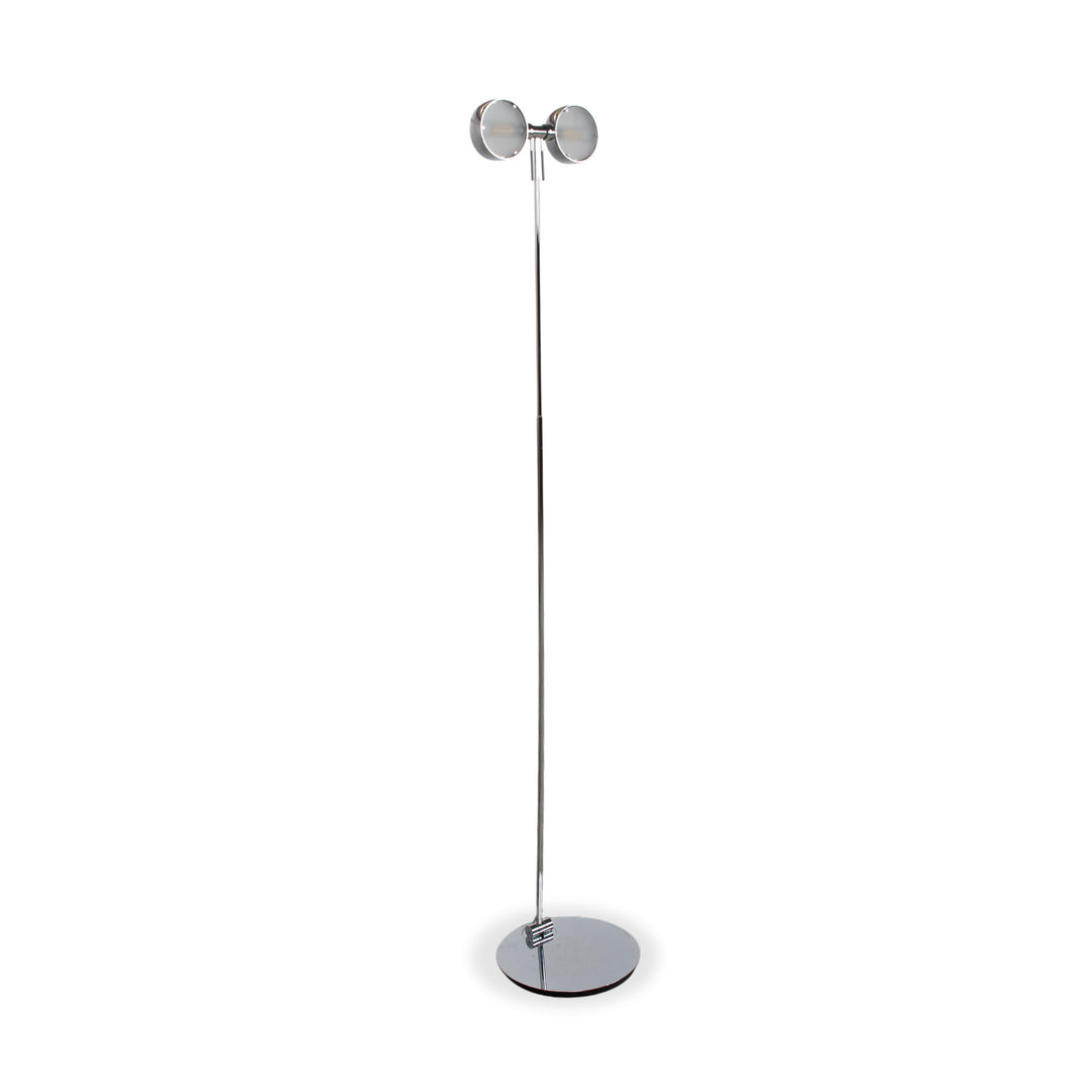 Occhio Sento Terra Stehlampe Chrom Glanz Neigbar