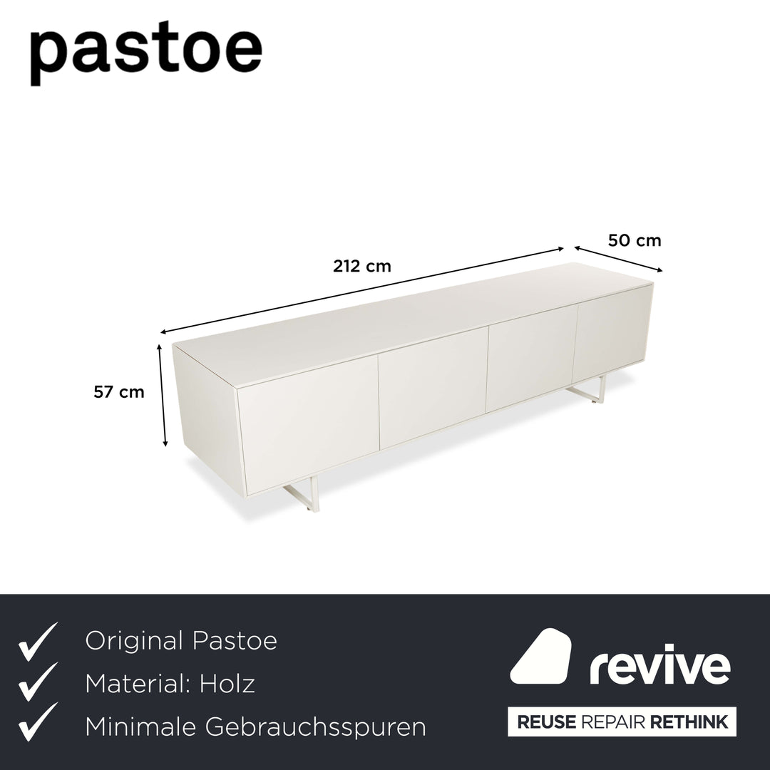 Pastoe Noon Wooden Sideboard White