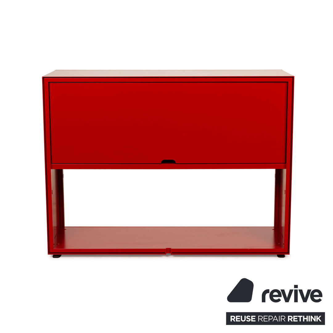 Buffet Piure Mesh en aluminium rouge