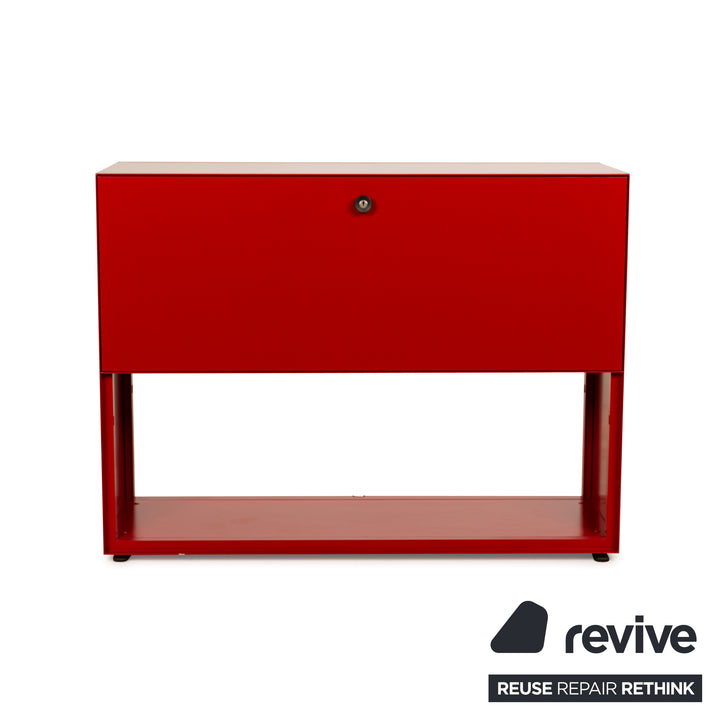 Piure Mesh Aluminum Sideboard Red