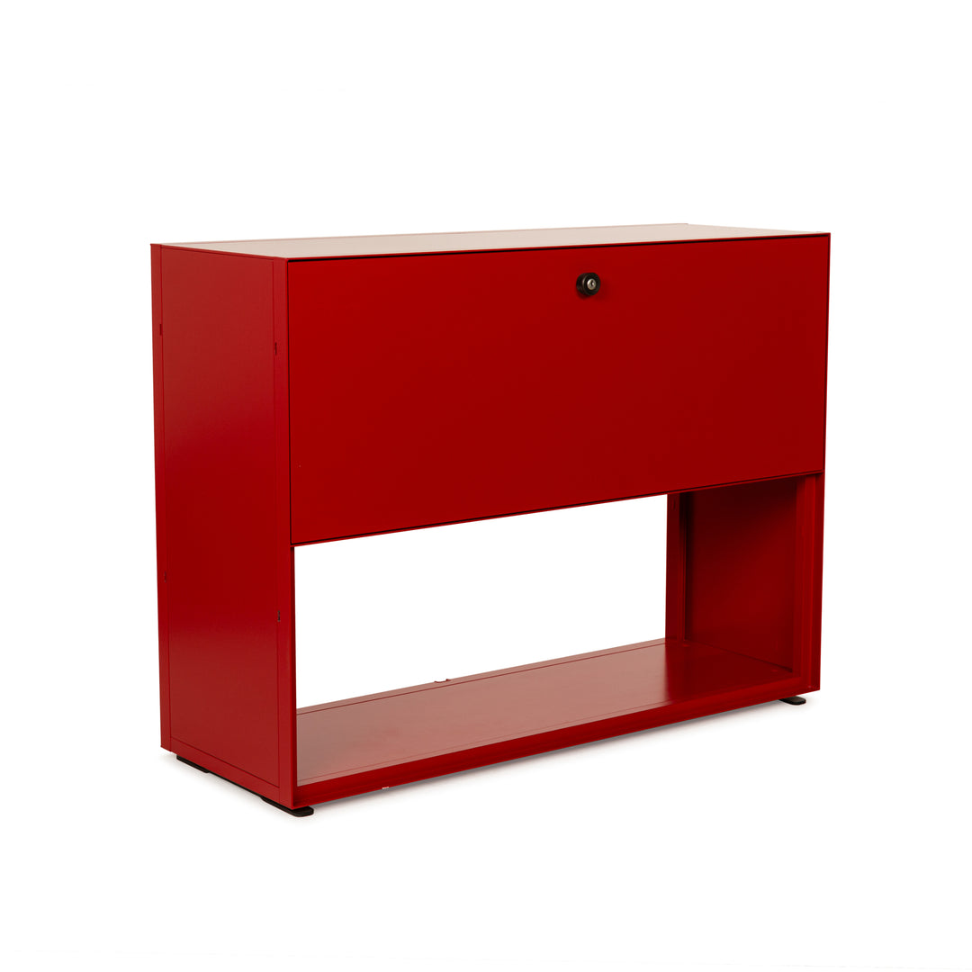 Buffet Piure Mesh Aluminium Rouge