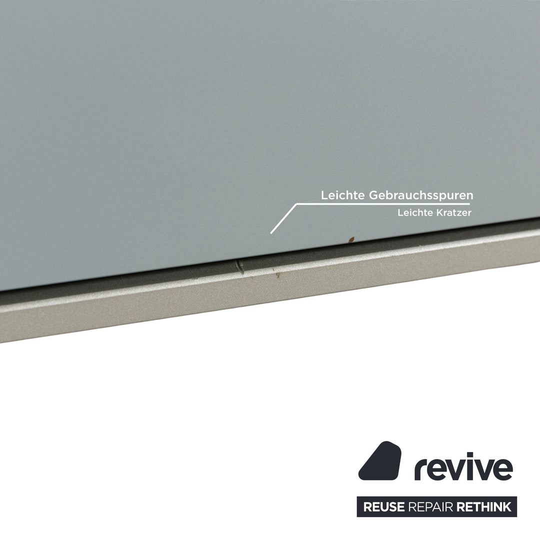 Piure Nex Box wooden sideboard blue blue-grey