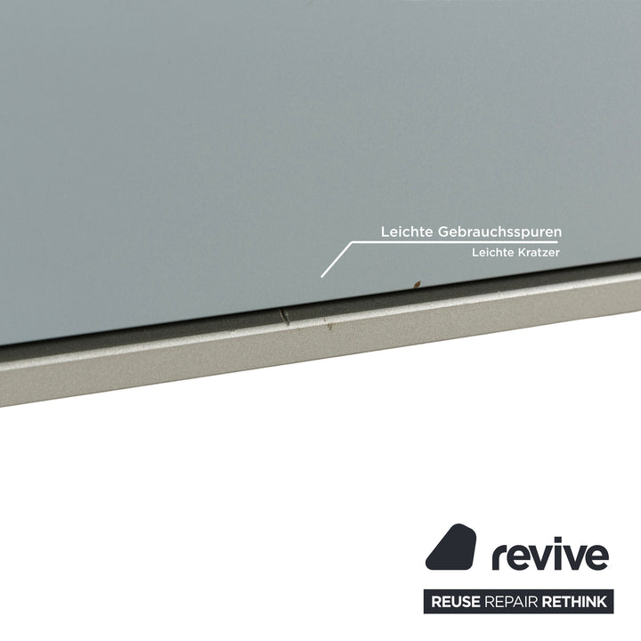 Piure Nex Box wooden sideboard blue blue-grey