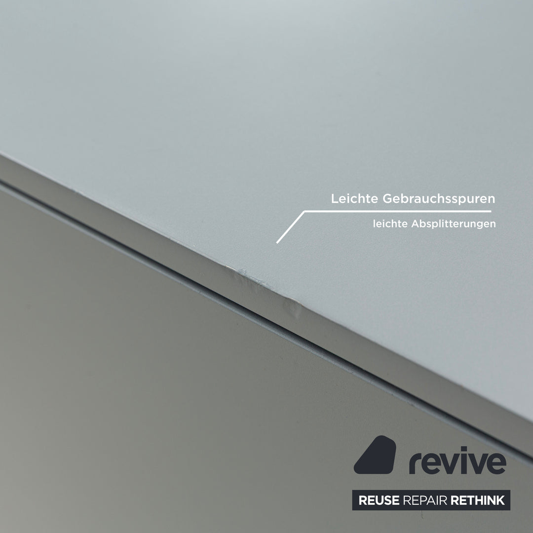 Piure Nex Box wooden sideboard blue blue-grey