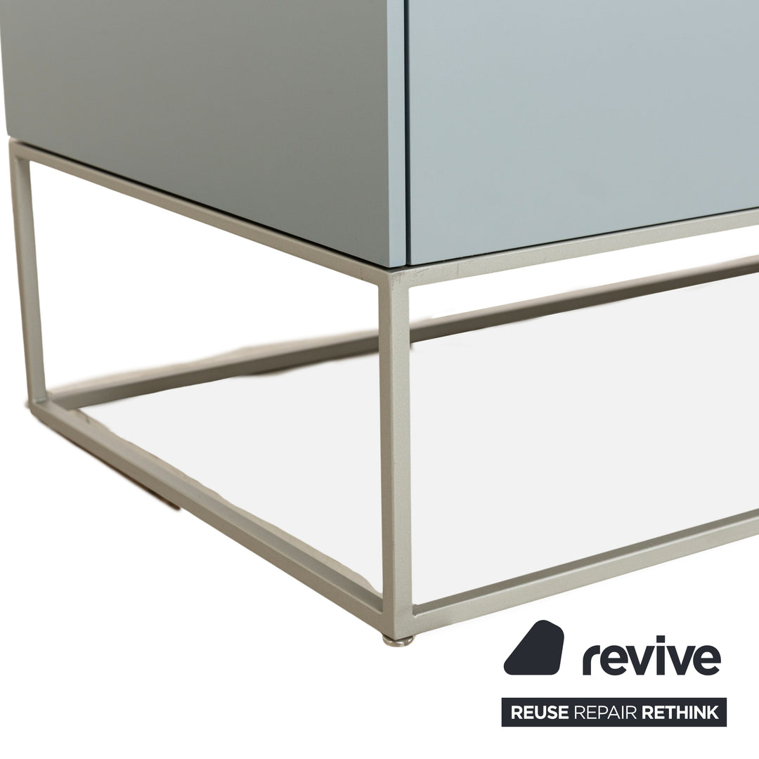 Piure Nex Box wooden sideboard blue blue-grey