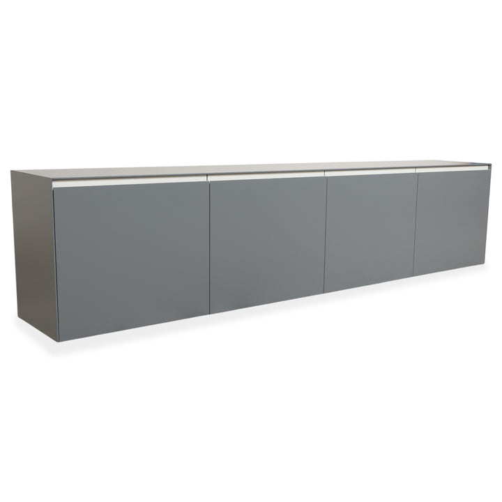 Piure Nex Sideboard Wood Grey Wall Mounted