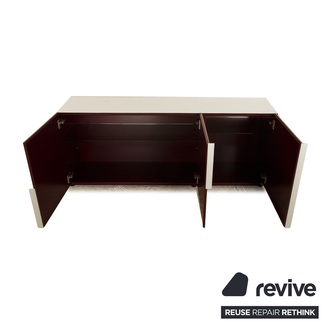 Piure P21 wooden sideboard red