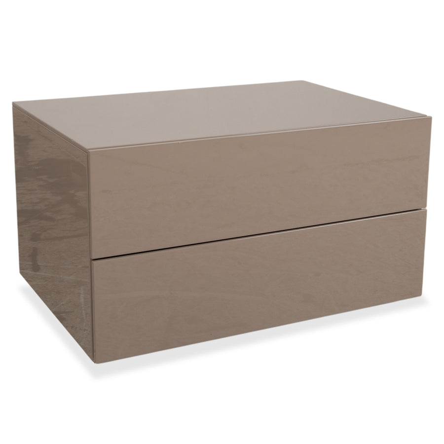 Poliform Dream Holz Sideboard Taupe Nachttisch