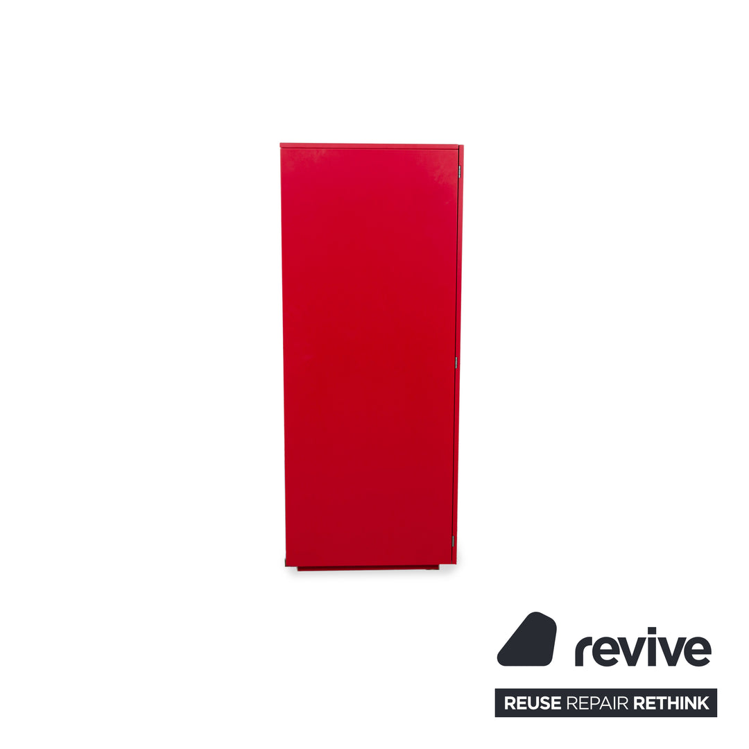 Poliform Free Wooden Sideboard Red