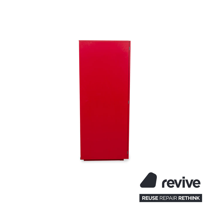 Poliform Free Wooden Sideboard Red