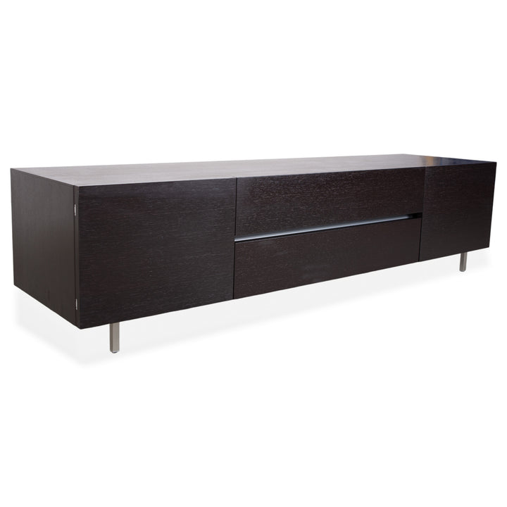 Poliform Free Sideboard Bois Marron Foncé fonction manuelle