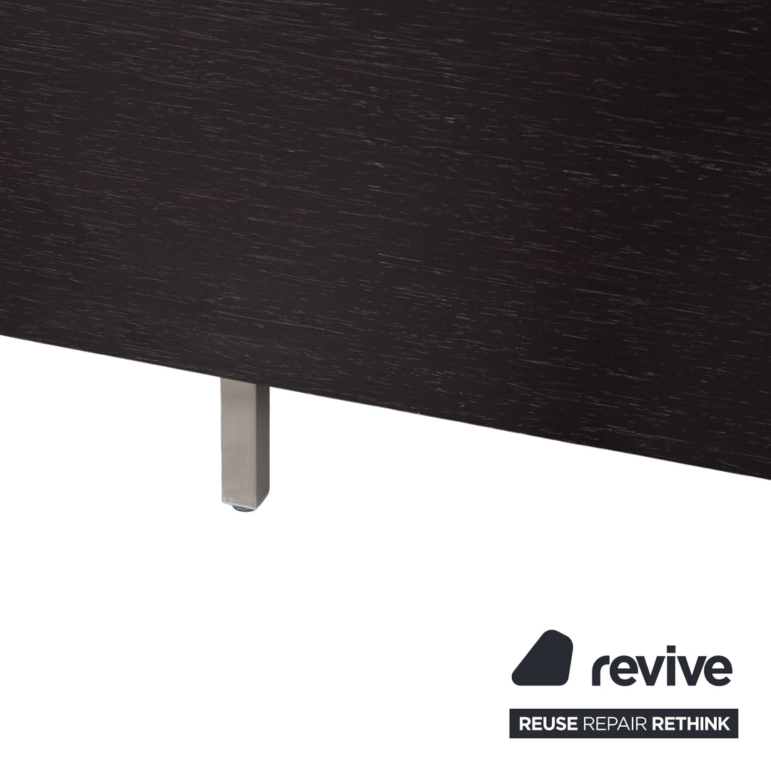 Poliform Free Sideboard Bois Marron Foncé fonction manuelle