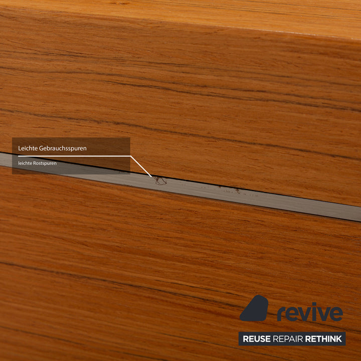 Poliform Holz Esstisch Braun 260 x 100 cm