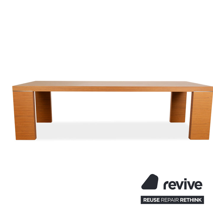 Poliform Holz Esstisch Braun 260 x 100 cm