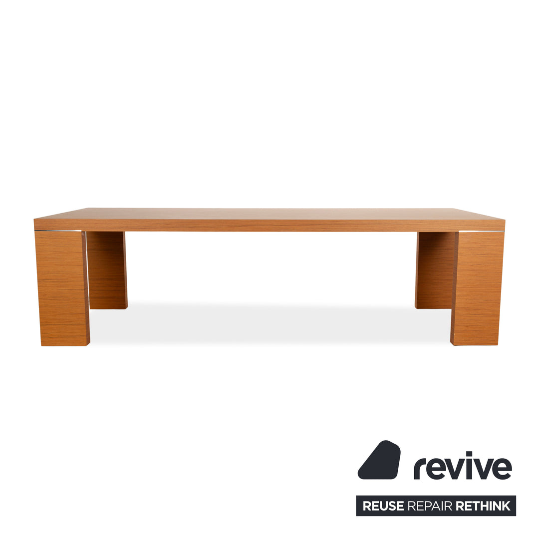 Poliform Holz Esstisch Braun 260 x 100 cm